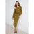 TRENDYOLMİLLA Dames Groen Effen Maxi Lang Bodycon Jurken