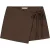 Malelions Women Linen Emblem Skort | Espresso