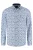 Fellows United Fellows United Overhemd Lange Mouw Mini Flowers Mid Blue  4XL