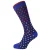 Ted Baker Londen All Over Spot Gedrukt Blauw Herensokken MXSGILIAXH9M