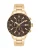 Spears & Walker Analoog horloge  donkerbruin / goud