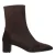 Bibi Lou Soren Booties 50 suède enkellaarsjes met hak – donkerbruin