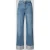 Guess High waist wide leg jeans met omslag model ‘REY’