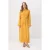 Trendyol Modest Dames Geel Effen Maxi Lang Casual Skater Modest Jurken