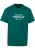 Mister Tee Shirt  petrol / wit