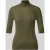 Liu Jo White slim fit longsleeve van pure lamswol model ‘Maglia Costine’