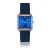 Lederen horloge voor vrouwen Amelia Parker Pacific Ocean Blue