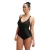 Speedo Dames/Dames Shaping One Piece Zwempak (Zwart)