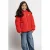 LOOXS little teddy winterjas met hartjes – rood