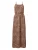 ONLY Zomerjurk ‘ONLWINNER’  lichtbeige / roestrood