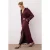 TRENDYOLMİLLA Dames Bordeaux Effen Maxi A-lijn Rokken