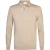 Profuomo Luxury basic polo met lange mouwen
