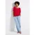 Street One Dames Blouse shirt met lintdetail in Rood