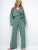 Trend Alaçatı Stili Broekpak  groen