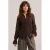 WE Fashion kanten blouse – bruin