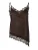 PIECES Top ‘PCNOMI’  chocoladebruin