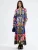 MSN Collection Jurk  blauw / goud / pink