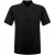 Regatta Heren Coolweave vochtafvoerend poloshirt (Zwart)