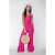 Colourful Rebel Poppy Structure Ruffle Pants Bright Pink