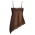 Anytime satijnen asymmetrische top bruin