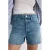 Mango slim regular waist denim short medium blue denim