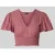 Only regular fit kort top met structuurpatroon model ‘HANNAH’