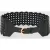 AllSaints Mathilde Waist Belt Black/warm Brass