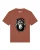Watapparel Shirt ‘Affe hört Musik’  roestrood / zwart