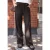 Street One Studio Dames Broek met Wide Leg pijpen en een Loose Fit pasvorm, met riemdetail in Bruin