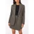 Scotch & Soda Sequin Herringbone Blazer Black W/ Gold
