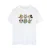 Disney Dames/Dames Mickey Mouse And Friends Gezichten Katoenen Vriendje T-shirt (Wit)