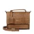 BURKELY leren crossbody tas Cool Colbie met crocoprint cognac