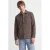 JACK & JONES ESSENTIALS relaxed fit geruit overshirt – cocoa