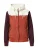 Iriedaily Tussenjas ‘Veruschka’  cognac / wijnrood / wit