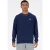 New Balance Nb Crew Neck Sweatshirt In Navy