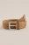 WE Fashion – Jongens gevlochten riem – Regular fit – Lichtbruin – Polyethyleen –