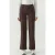 Modal Touch Ribbels Gedetailleerde Wijde Pantalons