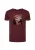 GREENBOMB Shirt ‘Nature Lakeside’  pink / wijnrood / zwart
