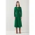 LK Bennett Sera Midi Dress Dark Green