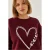 Bedrukte Crew Neck Relaxed Fit Sweater