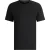 Boss Heren T-shirt met ton-sur-ton logo, ronde hals en raglanmouwen (Donkerblauw)