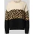Only Regular fit gebreide pullover met opgerolde ronde hals, model ‘JADE’