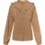 Dreimaster Bloes met lange mouwen Dames Donker kameelbeige
