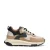 Braqeez Freek Flash leren sneakers taupe