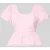 YAS regular fit blouse met rimpelingen model ‘Nille’