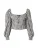 Monki Blouse  zwart / wit