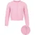 TRENDYOLMİLLA Dames Roze Gestructureerd Lang Loszittend Vesten