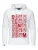 Ombre Sweatshirt ‘OM-SSPS-0158 ‘  rood / wit