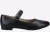 Hush Puppies Melissa Lakleren Zwarte Ballerina’s Voor Dames