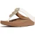 FitFlop Fino crystal-chain leather toe-post sandals